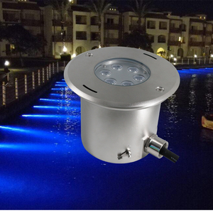 Luz <span class=keywords><strong>LED</strong></span> Sumergible para Piscina, <span class=keywords><strong>Cascada</strong></span> de Color RGBW, Acero Inoxidable 304, DMX512, IP68, Resistente al Agua - Product Image 2