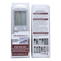 Vente chaude FZD-SS1001 boîte en PVC paquet nouvelle télécommande A/c universelle d'origine pour Samsung climatiseur télécommande