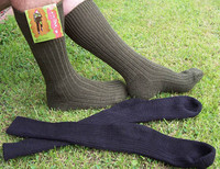 Bottes de sport antifongiques personnalisées de haute qualité pour le travail Chaussettes vertes de l'armée