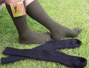 Bottes de sport antifongiques personnalisées de haute qualité pour le travail Chaussettes vertes de l'armée - Product Image 3