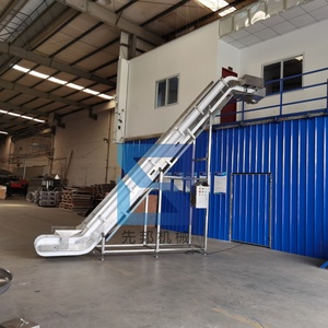 Assembly Line Equipment Screw Inclined <strong>Bucket</strong> Conveyor Z Type <strong>Bucket</strong> <strong>Elevator</strong> Conveyor - Product Image 3