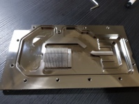Bloc d'eau pour Rx 5500 Xt Bloc d'eau CPU X570 avec pompe intégrée Aluminium Bykski Bloc d'eau GPU