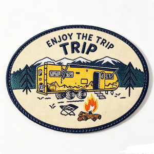 Custom Embroidered <b>Patch</b> - Iron-On/Sew-On Outdoor Adventure <b>Patch</b> for <b>Backpacks</b> & Jackets - Product Image 1