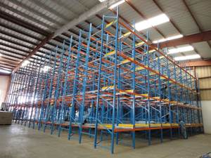 ניצול שטח גבוהה כוח משיכה רולר מדפים מערכת אחסון מתכת מדפים חדירת 5 מזרן - Product Image 4