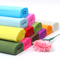 Grand sac d'emballage cadeau souple pour bouquet de fleurs géantes, feuilles de papier allemand pour décoration de mariage, papier crépon pour artisanat DIY et cerfs-volants