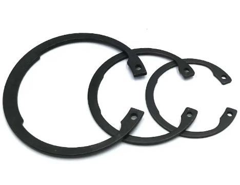 China Factory Low Price Custom White Black Zinc Plated Steel Carbon Steel Ss304 DIN472 B Internal Retaining Snap Retaining Ring