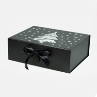 Boîtes Cadeaux de Noël Personnalisées à Bas Prix, Boîtes d'Emballage Cadeaux de Luxe Magnétiques pour les Fêtes