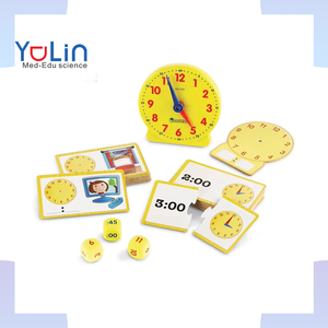 นาฬิกานักเรียนรุ่นใหญ่ทรัพยากรการเรียนการสอนนักเรียนชั้นประถมศึกษา10ซม. นักเรียนชั้นประถมศึกษาปีที่หนึ่งคณิตศาสตร์ - Product Image 1