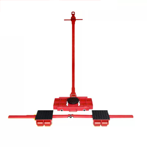 Industrial Heavy Duty 16T Capacity Storage Platform Moving Skates 360 Degree Rotating Loading Rollers Steel <strong>Wheels</strong> Cargo - Product Image 4