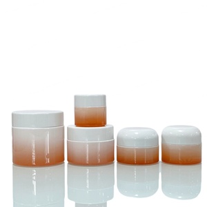 ชุดบรรจุภัณฑ์เครื่องสำอางหรูหรา ขนาด 20 มล. 30 มล. 50 มล. 30 กรัม 60 กรัม ขวดเซรั่มบำรุงผิวสีเขียว ขวดโลชั่น ขวดครีมแก้ว ขวดและกระปุกเครื่องสำอาง - Product Image 2