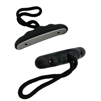 Poignée de kayak en PVC plastique durable Yak Outdoors - Accessoire de pêche noir pour la pêche en lac et en rivière