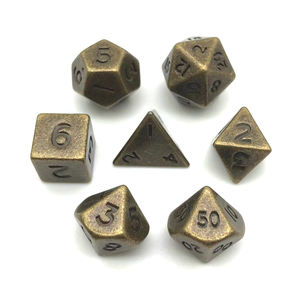 ขายส่งของขวัญพกพาสำหรับอีคอมเมิร์ซ 3 สี เป็นมิตรกับสิ่งแวดล้อม ทนทาน 6 มม. รับทำโลโก้ ลูกเต๋าเรซิ่นโลหะขนาดเล็กสำหรับเกม DND - Product Image 1