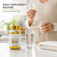 Capsules de collagène Glutha C et d'acide kojique de qualité supérieure, complément alimentaire de santé, produits finis, emballage, fournisseur en gros