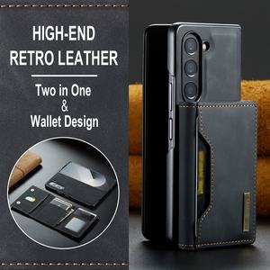 Étui portefeuille magnétique détachable pour Samsung A56 A73 A55, porte-cartes, béquille, coque intégrale antichoc pour Galaxy Note 20 - Product Image 5