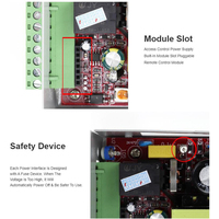 Alimentation électrique pour contrôle d'accès, transformateur, adaptateur, convertisseur, système, machine, DC 12V 3A 5A AC 90~260V