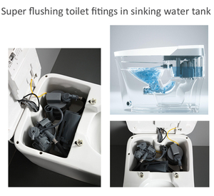 Система Super Flush, автоматическое открытие, умный туалет - Product Image 6