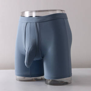 <span class=keywords><strong>Boxer</strong></span> da Uomo in Cotone all'Ingrosso con Vita Alta, Intimo Traspirante da Zhongshan, Slip a <span class=keywords><strong>Gamba</strong></span> <span class=keywords><strong>Lunga</strong></span> - Product Image 3