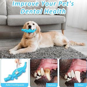 Custom Indestructible Tough Durable Natural Rubber Set Dog Teeth Cleaning Toy Food Dispensing Dog for Aggressive Chewers - Product Image 4