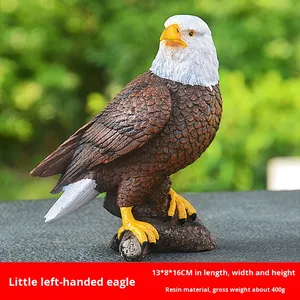 Nhựa đại bàng trang trí động vật thủ công giáng sinh trang trí cảnh quan nhà sản xuất bán buôn - Product Image 6