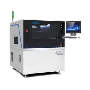 Qihe QP5060 Imprimante de précision de crème à souder entièrement automatique Ligne de production SMT d'impression au pochoir SMD