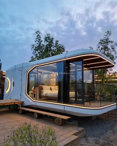 Casa Capsula Modulare, Ufficio Prefabbricato in Container, Modulo Spaziale Traspirante a Basso Costo Direttamente dalla Fabbrica - Product Image 2