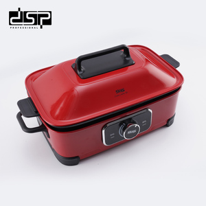 DSP 多功能电烧烤炉 1400W，四合一，带平底烤盘、牛排烤盘和深盘烤盘 - 专业级 - Product Image 4
