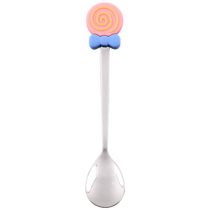 Ensemble de couverts en acier inoxydable pour enfants, <span class=keywords><strong>cuillère</strong></span> <span class=keywords><strong>à</strong></span> dessert, couverts de dessin animé, compatibles lave-vaisselle - Vente chaude - Product Image 5
