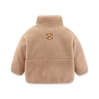 Nouvelle Collection Automne/Hiver 2023 : Manteau en Velours Épais Brodé avec Col Montant et Design Color-Block, Style Européen