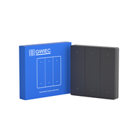 Contrôleur de scène sans fil R5 à 6 claviers 220V ODM Connectivité WiFi Scénario d'automatisation de la passerelle E-Welink pour tous les appareils 10A 5V