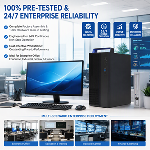 C86 Hygon 3350 3.0GHz 8 cœurs pour configuration de bureau | 16 Go de RAM, 256 Go de SSD NVMe M.2, GPU 2 Go, <span class=keywords><strong>Tour</strong></span> 15L, Écran 23,8 pouces, Clavier et souris USB - Product Image 2