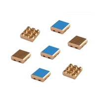 Hoogwaardige koperen koellichaam, geschikt voor tabletcomputers, laptops en desktopcomputer CPU-koellichamen.
