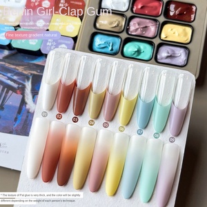 Palette neuf couleurs <span class=keywords><strong>Berlin</strong></span> Girl Series 2025 Nouveau gel de vernis à ongles d'ombrage Gradient hors grille Gel Pat longue durée pour Nail Art - Product Image 3