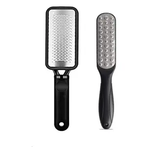 GLOWAY - Juego de 2 Limas de Acero Inoxidable para Pedicura con Logotipo Personalizado, Lima para Pies y Removedor de Callos para Piel Muerta - Product Image 1