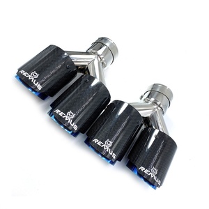Tube silencieux d'échappement universel, 2 pièces, droit/gauche, pour voiture, Mk7, série 3 W222, E70, nouveauté - Product Image 2