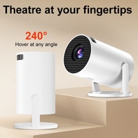 Projecteur transfrontalier HY200 1080P Full HD Smart Home Cinéma Portable Mini Modèle CRT 3D Intégré