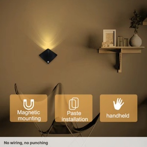 ไฟตกแต่งกลางคืนแบบเซ็นเซอร์ LED 60 ลูเมน รูปทรงปลาปีศาจ ชาร์จไฟได้ ติดผนัง ปรับอารมณ์ได้ - Product Image 5