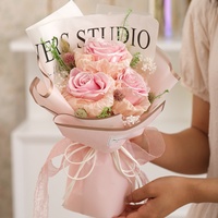 Jede Liebe Pampa Gras getrocknet Blumenstrauß mit VaseGift Idee für ihren Sommer Home Decor Best Friends Geschenk langlebig