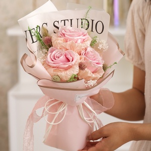 Bouquet de fleurs séchées d'herbe Every Love pampa avec une idée de cadeau pour son été, décoration de maison, meilleurs amis, cadeau longue durée - Product Image 4