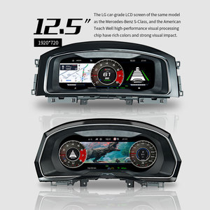 Android 9.0 Kỹ Thuật Số Cụm Buồng Lái Ảo Cho VW B8 PASSAT CC Golf 7 Golf 7.5 GTI Biến Thể Bảng Điều Khiển Giải Trí Màn Hình Tốc Độ - Product Image 3