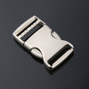 Hebilla deslizante de aleación ajustable para mochila, accesorios para bolso de hombro, plateado, negro, duradero - Product Image 1