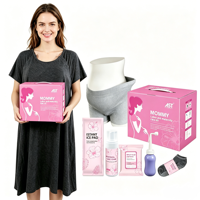 Kit de soins post-partum personnalisé avec logo, sous-vêtements jetables de maternité, bouteille de lavement péri-partum, compresses de glace, fournitures d'accouchement hospitalier pour jeunes mamans