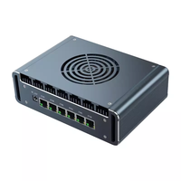 Routeur VPN Firewall BKHD G31F à vente rapide, conception ventilateur, 6*2.5G Lan DDR5 M.2 FCBGA1264 N100, Linux Ubuntu