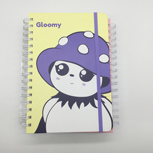 Livre de notes à reliure spirale personnalisé personnalisé cahier de magazines Journal <span class=keywords><strong>YO</strong></span> livres à reliure métallique - Product Image 1