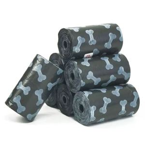 <b>Compostable</b> Lavender Scented Pet Waste <b>Bags</b> Eco Friendly Biodegradable Dog Poop <b>Bag</b> Customized Rolls - Product Image 4