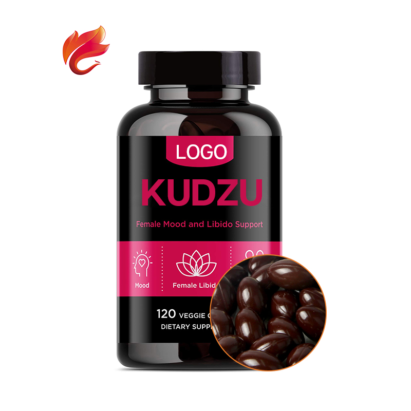 Cápsulas de ampliação dos seios kudzu, 500mg 1000mg de gel macio