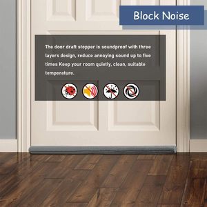 Tự dính EVA cửa dưới con dấu-Cách âm Windproof chống bụi Dưới Cửa khoảng cách bìa cho nhà/văn phòng - Product Image 2