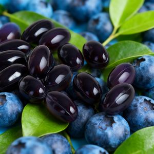 OEM 눈 비타민 제아잔틴 루테인 소프트젤 카로틴 할랄 보충제 눈을위한 블루 베리 루테인 소프트젤 캡슐 - Product Image 2