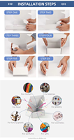 Boîte en carton ondulé rigide pliable personnalisée avec logo imprimé pour cadeaux, chaussures, vêtements, emballage d'expédition