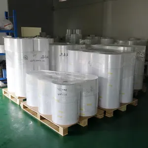 Thermal Label Rolls Economy Top Coated Self Adhesive Direct Barcode Label Paper Thermal Blank Label Jumbo Roll