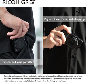 RI COH GR IV, Ultimate snap Shooter, Dernière génération de la série GR, Appareil photo numérique compact haut de gamme - Product Image 4